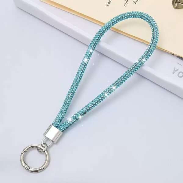 rhinestones phone chain w08000